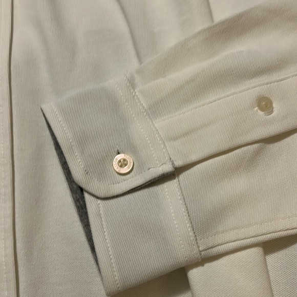Tailor Vintage Men's Cream Button Down Shirt - Picture 5 of 10